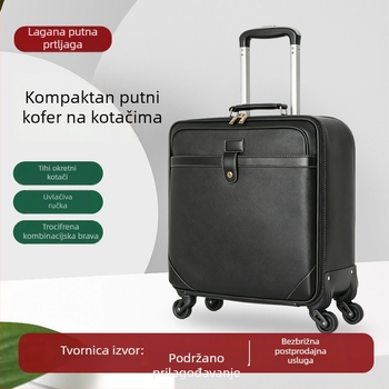 Kufor od Oxford platna, 18 inča, s kotačićima i kombinacijskim zaključavanjem za poslovna putovanja