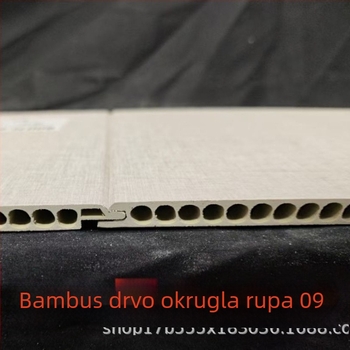 Integrirani zidni paneli od bambus vlakana za unutarnje uređenje, hotelski hodnici, samostalna ugradnja, bez čavala, dekorativni zidni paneli