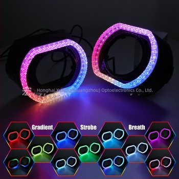 2,5 inča jedinstveni dekorativni LED far Pegasus Angel Eye s integriranom zaštitom i Bluetooth lećom