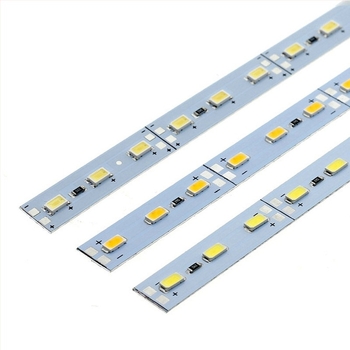 LED traka za rasvjetu 12V, visoka svjetlost, aluminijski kanal, za staklene vitrine i police (5630)