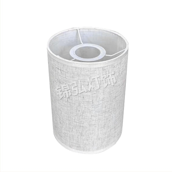 Bijeli platneni pravokutni abažur za DIY lampu od vinske boce, za noćnu lampu i podnu lampu