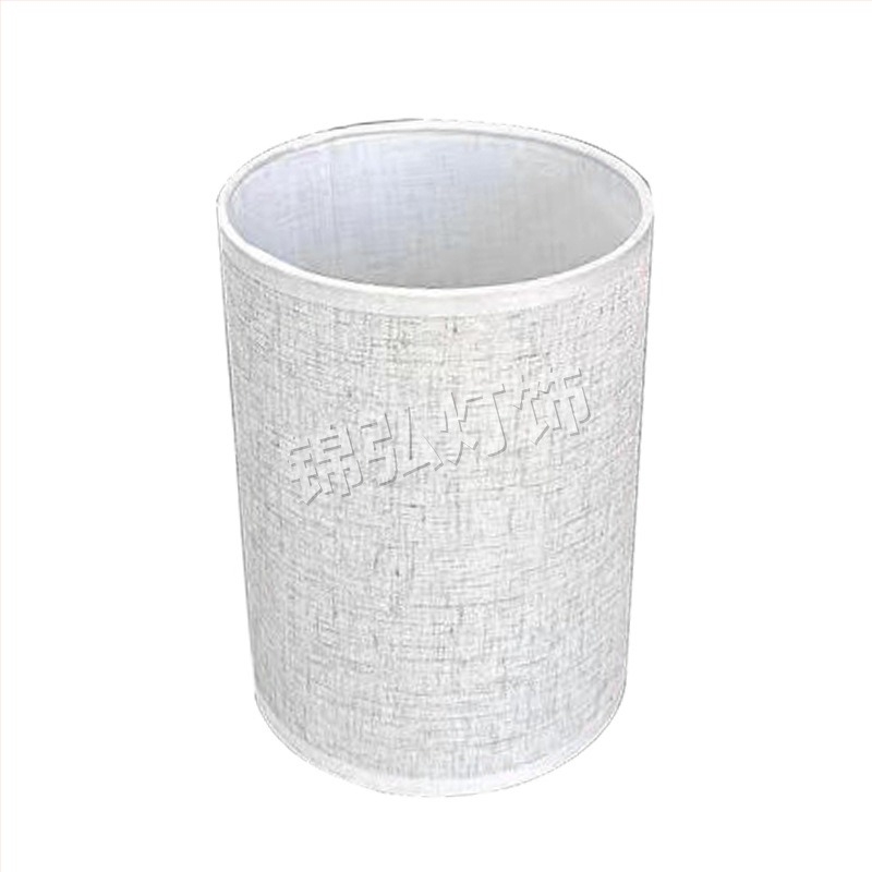Bijeli platneni pravokutni abažur za DIY lampu od vinske boce, za noćnu lampu i podnu lampu