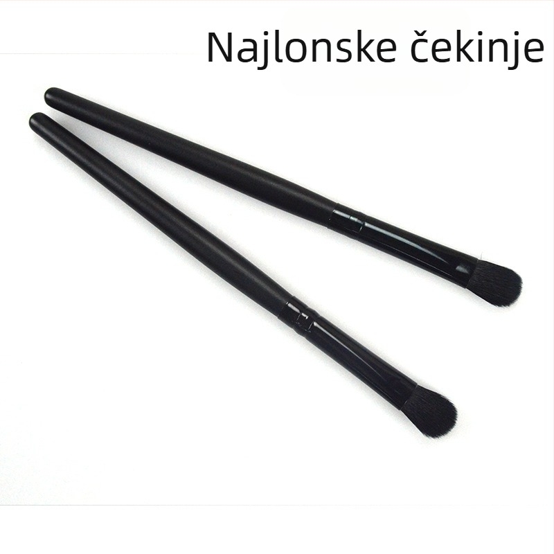 Minaqi prijenosna četkica za sjenilo s drvenom drškom, srednje veličine, konjske dlačice