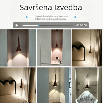 2026 novi model visećeg svjetla za hodnik u boji oraha, vintage stil, senzor dodira, inspirirano kineskim stilom noćna lampa
