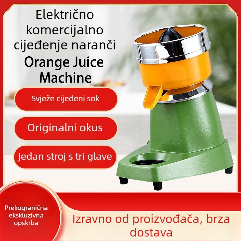 Električni sokovnik za citruse – limun, mango i naranča – s velikim otvorom, komercijalna uporaba