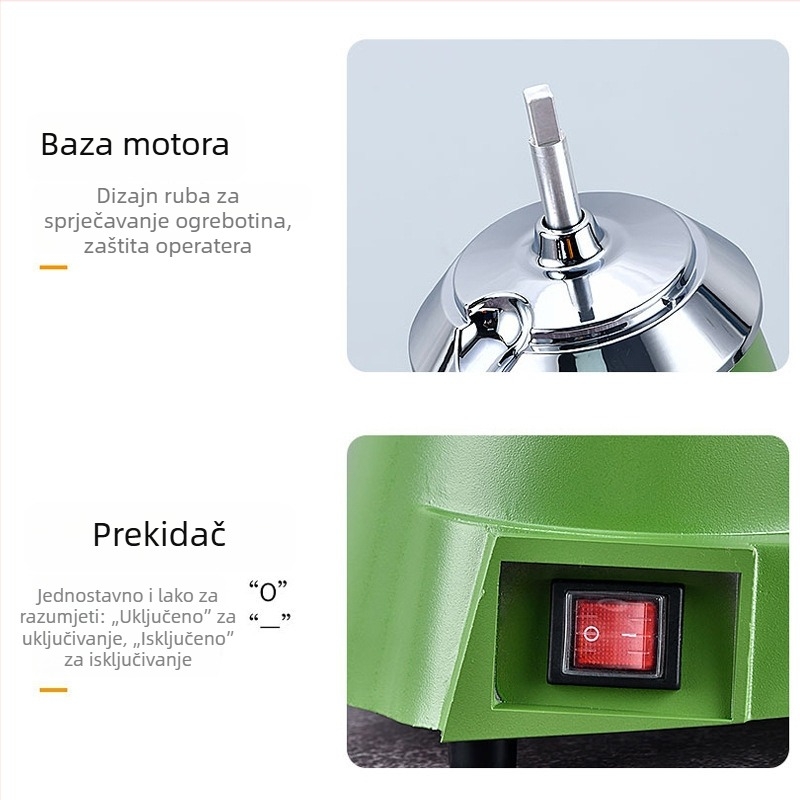 Električni sokovnik za citruse – limun, mango i naranča – s velikim otvorom, komercijalna uporaba