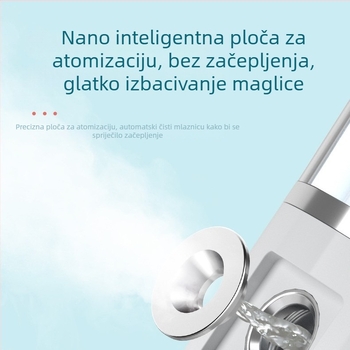 Uređaj za hidrataciju s nano raspršivačem za lice, ovlaživač lica s maglom, prijenosni punjivi uređaj za ljepotu, električni raspršivač