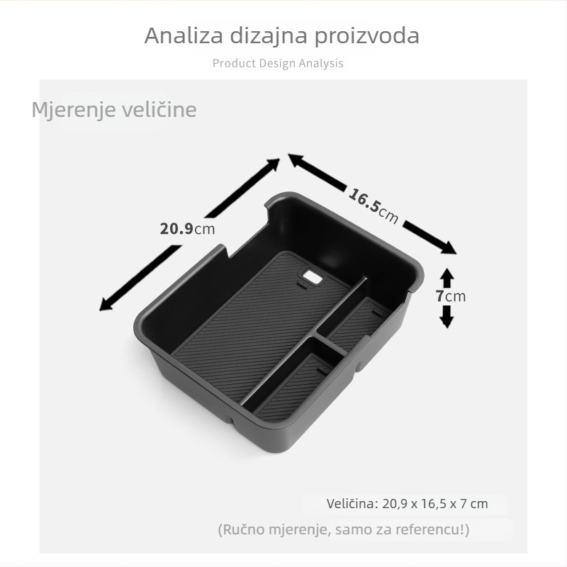 Organizator pretinca za naslon za ruku Leapmotor B01 – kompatibilan s 25 modela, srednja konzola automobila
