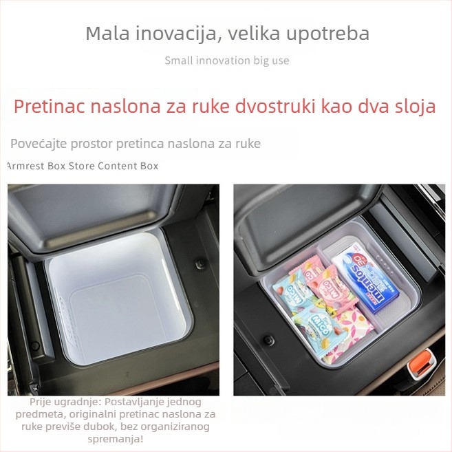 Denza Z9GT: Organizator pretinca središnje konzole – unutarnji dodaci