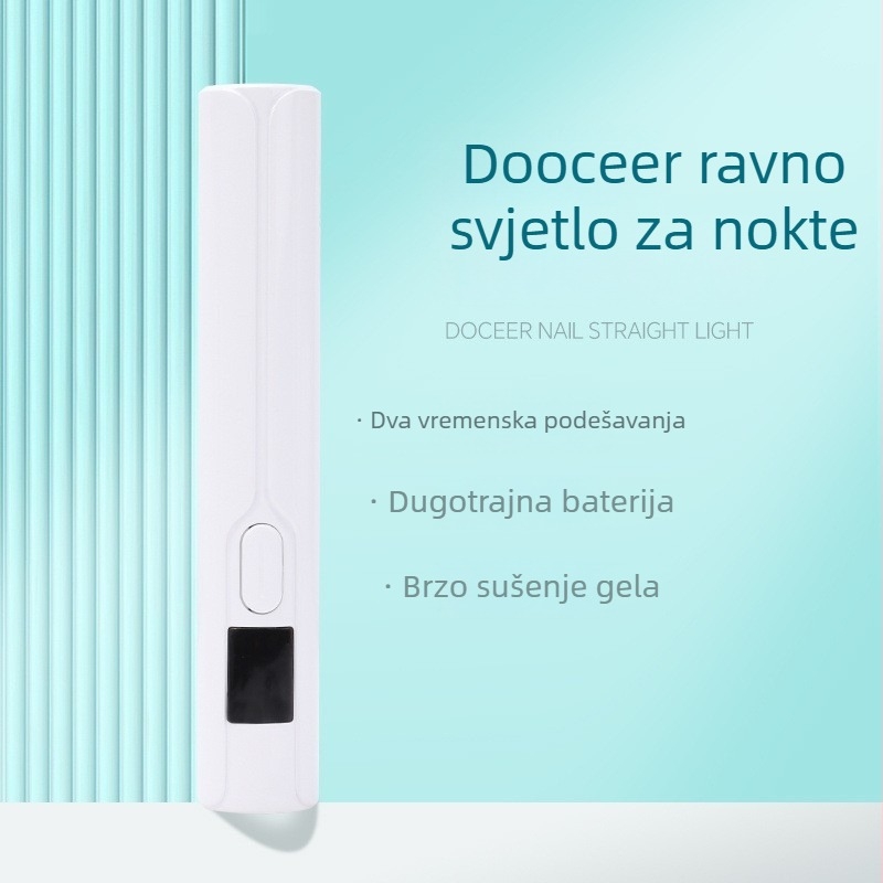 Lampa za nokte UV/LED, ručna bar-lampa za brzo sušenje, s automatskim senzorom, mini prijenosna uz stalak