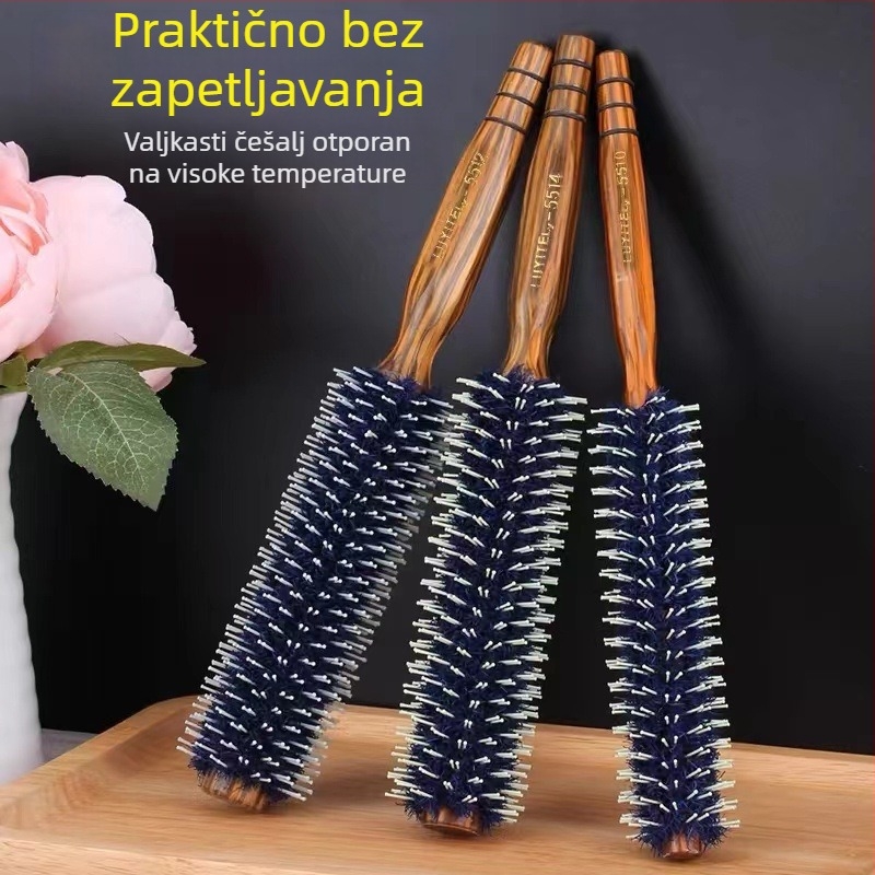 Kružna češalj za stiliziranje u salonu — kovrčanje i bojanje, za kućnu upotrebu, za muškarce i žene