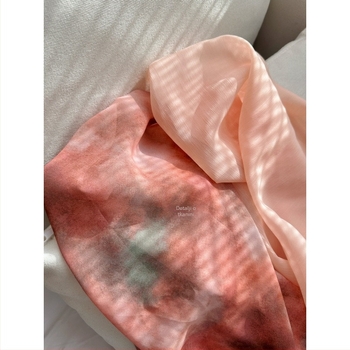 Sena 2026 proljeće-ljeto elegantna šifon duga haljina s kardiganom, set od dva komada s tie-dye uzorkom