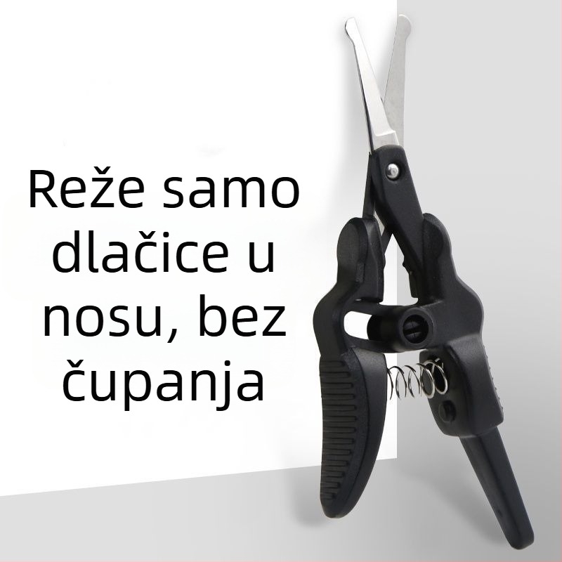 Trimer za nosne dlačice, druga generacija, precizno podrezivanje nosa i obrva, poboljšan mehanizam samonavlačenja