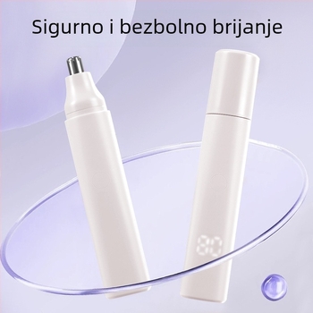 Električni trimer za nos s Type-C punjenjem – boja Goddess Cherry Blossom White