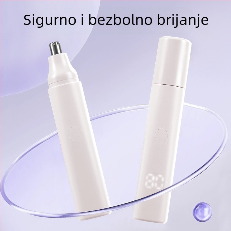 Električni trimer za nos s Type-C punjenjem – boja Goddess Cherry Blossom White