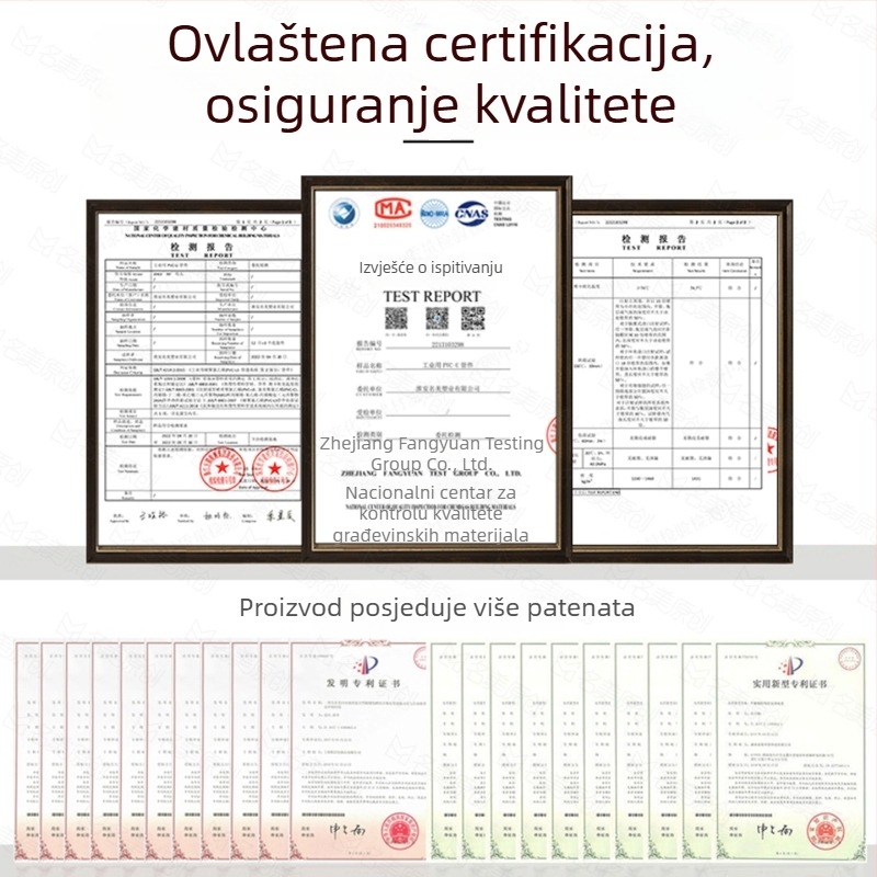Prozirni PVC kuglični ventil za akvarij s prekidačem, 1 inč