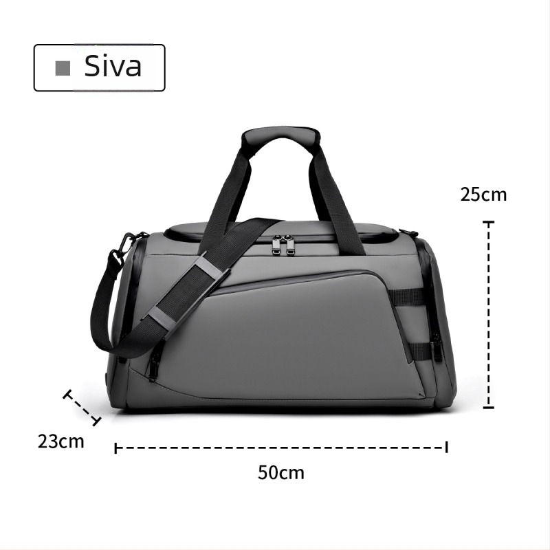 Unisex visoko kvalitetna torba za putovanje s crossbody remenom, velika zapremina za putovanja i trening
