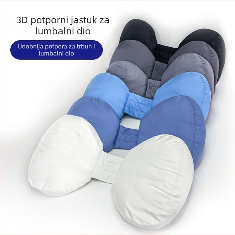 Trudnički bočni jastuk za spavanje sa podrškom za struk i trbuh
