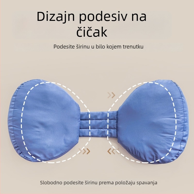 Trudnički bočni jastuk za spavanje sa podrškom za struk i trbuh