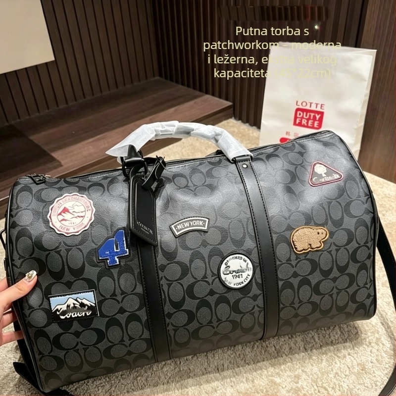 C Brand 41L Putna torba za putovanje, kožna torba za trening, crossbody torba i sportska torba, unisex