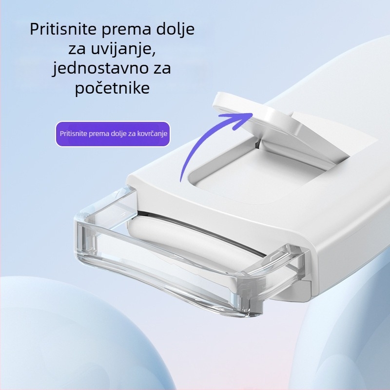Jinzheng Električni Grijani Uvijač Trepavica, Prijenosni, Punjivi, Dugotrajna Kovrčica