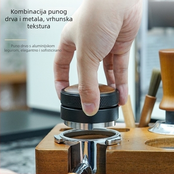 Set tampere za kavu od nehrđajućeg čelika, promjera 51/53/58 mm, gravitacijskim podešavanjem težine, talijanski stil