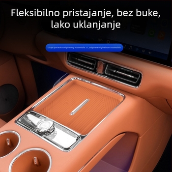 Silikonska podloga za bežično punjenje za Zhijie V9 središnju konzolu, protuklizna podloga za unutrašnjost automobila