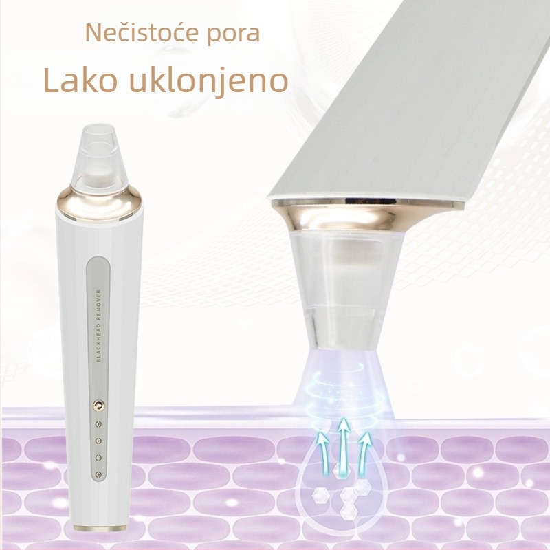 Električni uređaj za uklanjanje crnih točaka sa usisnom funkcijom, čišćenje pora mikrokristalima
