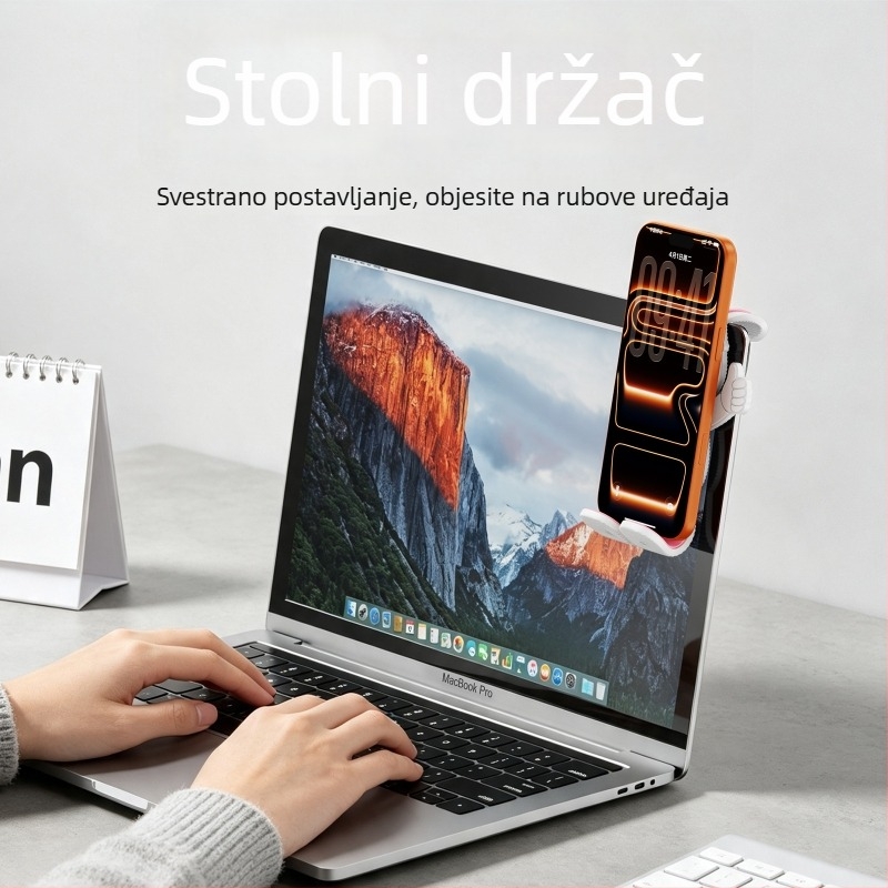 Magnetni držač za telefon u autu, 360° rotacija, protuklizni, samoljepljivi, kreativni držač za navigaciju