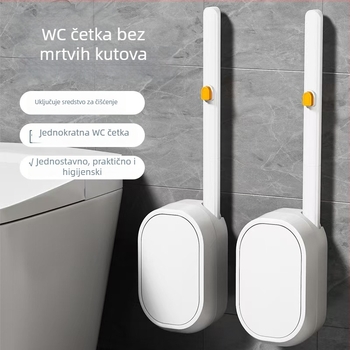Nine Eyes jednokratni set četke za WC, zidni set za čišćenje kupaonice, za umivaonik, kadu, odvod na podu i kanta za pelene