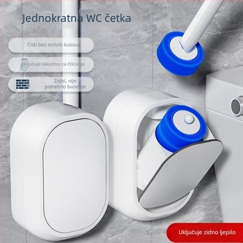 Nine Eyes jednokratni set četke za WC, zidni set za čišćenje kupaonice, za umivaonik, kadu, odvod na podu i kanta za pelene