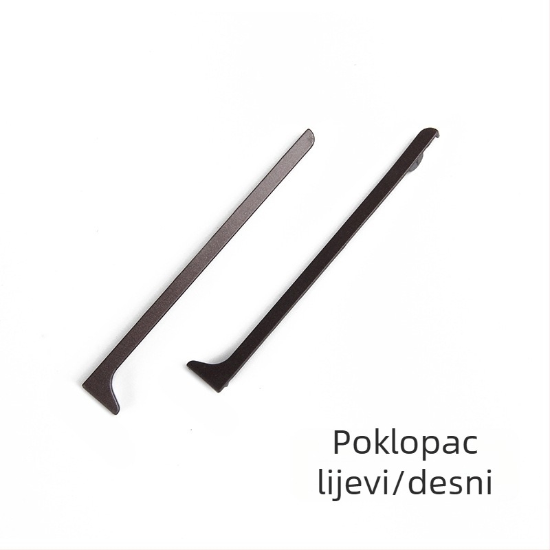 Kutni čep za aluminijsku lajsnu, cinkovo legura, za profile od 4 cm, 6 cm ili 8 cm.