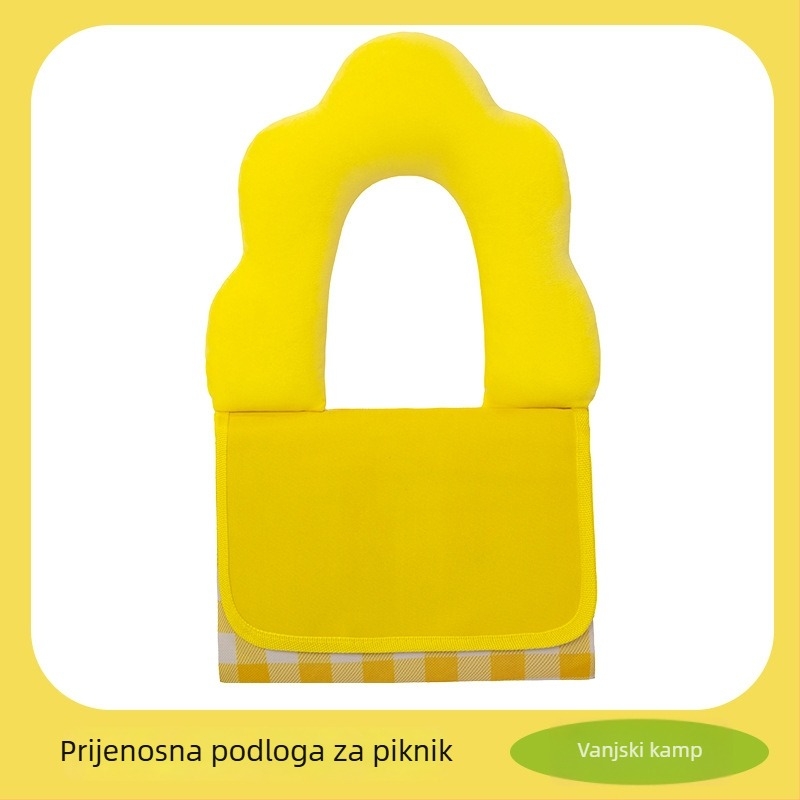 Prijenosna piknik podloga, proširena i debela, sve-u-jednom dizajnu, vodootporna, za kampiranje i šator