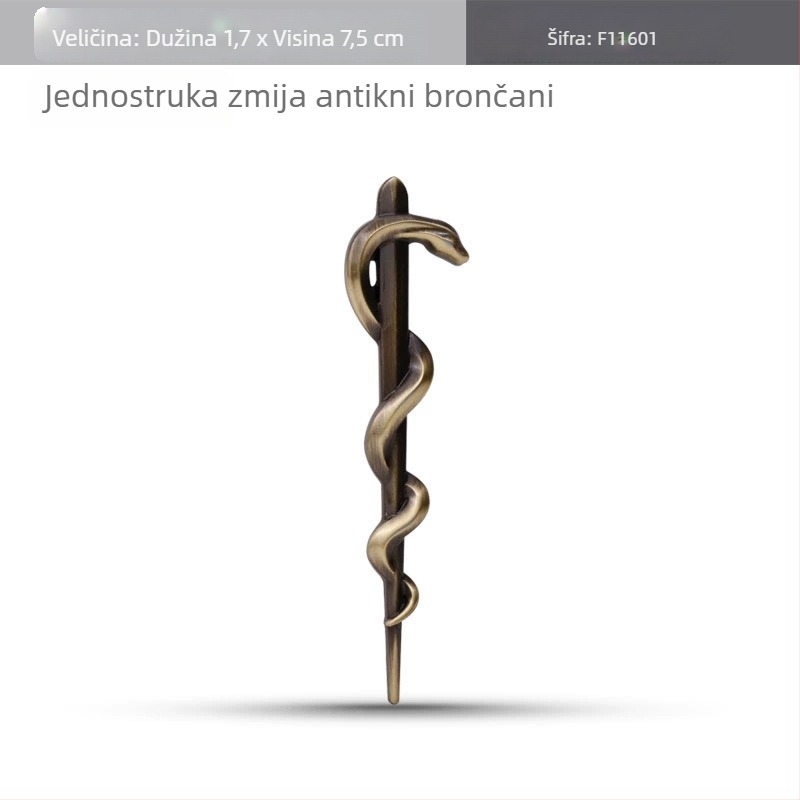 Life Star dvostruka zmija metalna naljepnica za auto – oznaka hitne službe, bočni i stražnji dekor