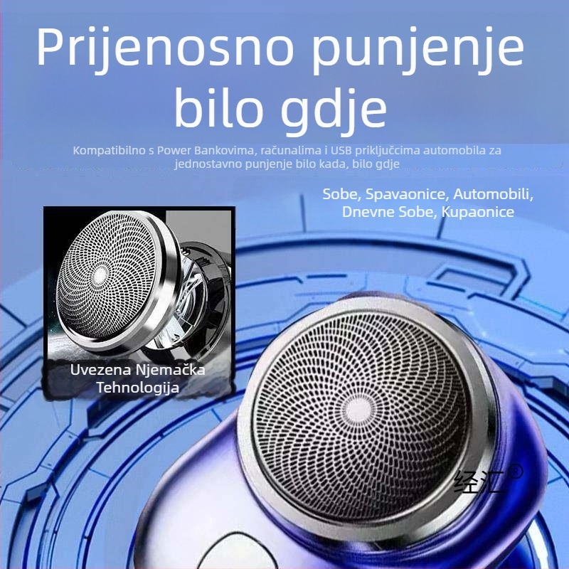 Muški električni brijač, prijenosni mini brijač, 2026 novi model