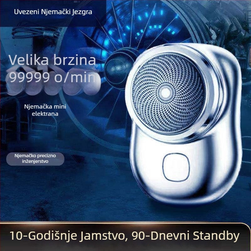 Muški električni brijač, prijenosni mini brijač, 2026 novi model