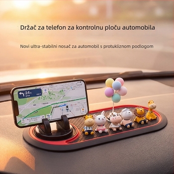 2026 Držač za telefon u automobilu i nosač navigacije s protukliznom podlogom