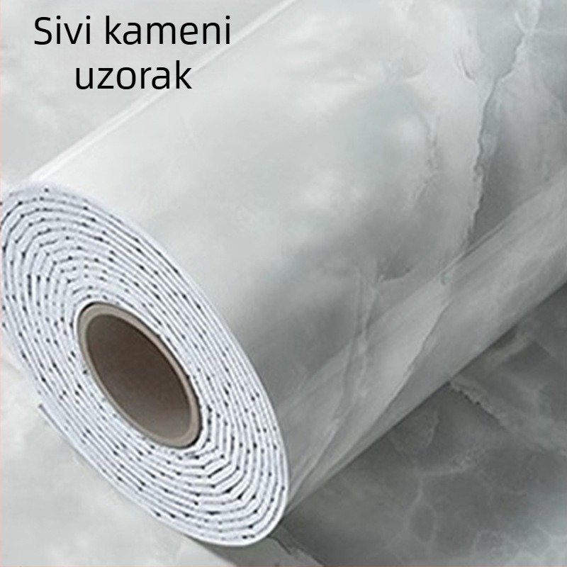 Vodootporne samoljepljive zidne naljepnice s imitacijom mramora i pločica, zidni paneli za dnevni boravak