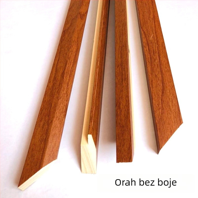 Homologous Jie okvir od borovine za cork ploču i fotowall, bez lakiranja