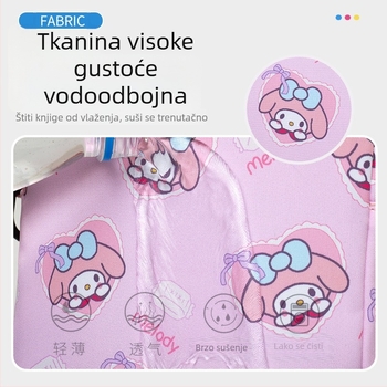 Dječja nova torbica preko ramena sa svjetlećim logom, sladak crtić dizajn, lagana