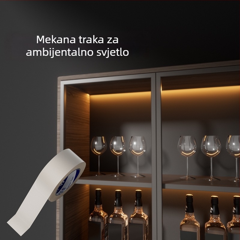 Anti-glare izolacijski film za LED traku, pokrov za LED cijev s mekanim svjetlom, otporno na visoke temperature