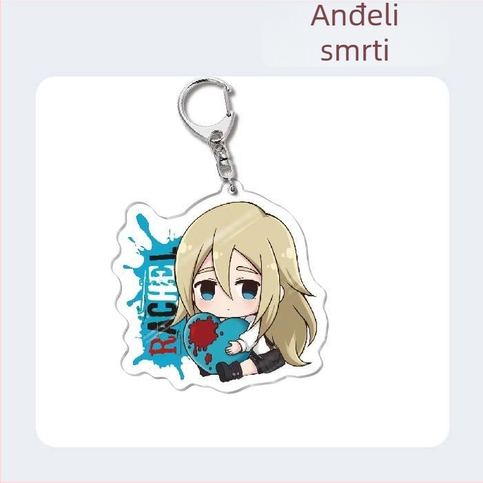Akrilni privjesak za ključeve Angels of Death – 2D lik