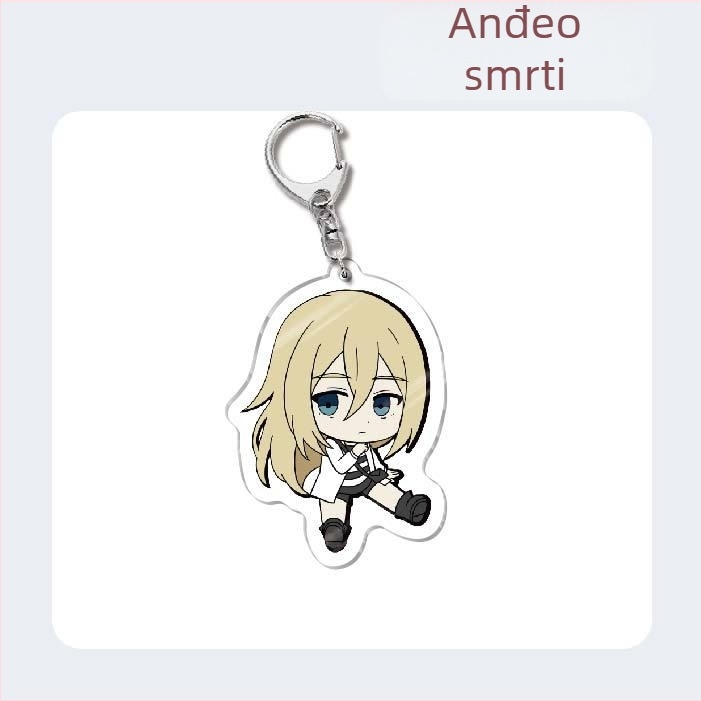 Akrilni privjesak za ključeve Angels of Death – 2D lik