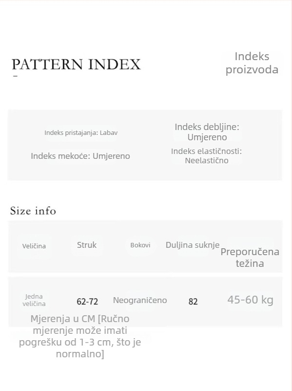 Tencel A-linija duga suknja s visokim strukom, vizualno oblikuje siluetu, jednobojna, francuski stil SN8833