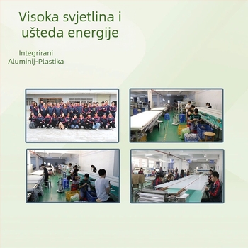 Prilagođena LED cijev duljine 1,2 m s nosačem, integrirano aluminijsko-plastično kućište, visoka svjetlina, energetski učinkovit retrofit