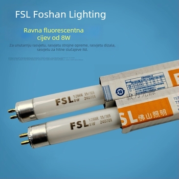 Foshan Lighting FSL T5 8W tanak fluorescentna cijev za ogledalo za šminku YZ8RR