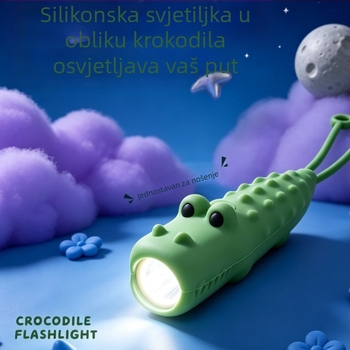 Silikonska lampica s motivom životinje, USB punjenje, neprekidna regulacija svjetline, mini noćna svjetiljka za dom, prijenosna LED lampica za djecu