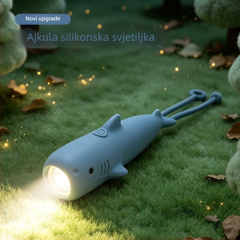 Silikonska lampica s motivom životinje, USB punjenje, neprekidna regulacija svjetline, mini noćna svjetiljka za dom, prijenosna LED lampica za djecu