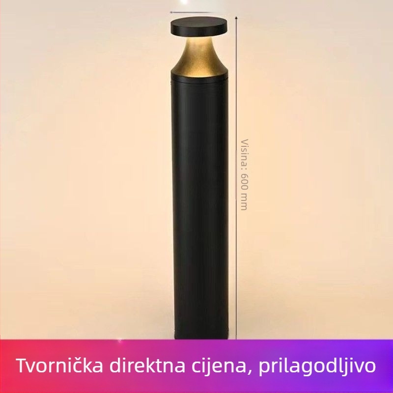 Aluminijski set kućišta za vanjsku LED rasvjetu travnjaka