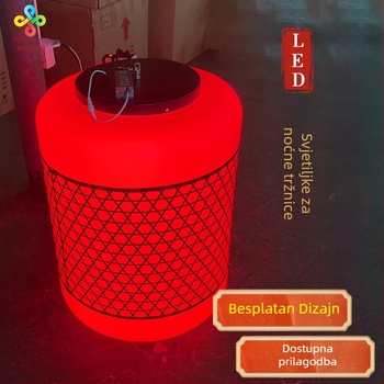 Datang kulturni turizam Noćni grad Plastična zidna vanjska LED vodootporna palača lantern PE i akril